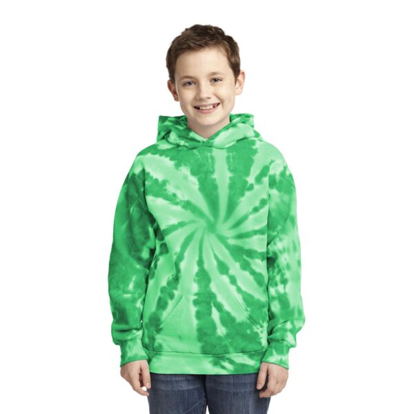 Youth Tie Dye Pullover Hooded Sweatshirt Thumbnail