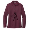 Ladies Silk Touch Long Sleeve Polo Thumbnail