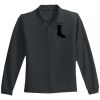 Youth Long Sleeve Silk Touch Polo Thumbnail